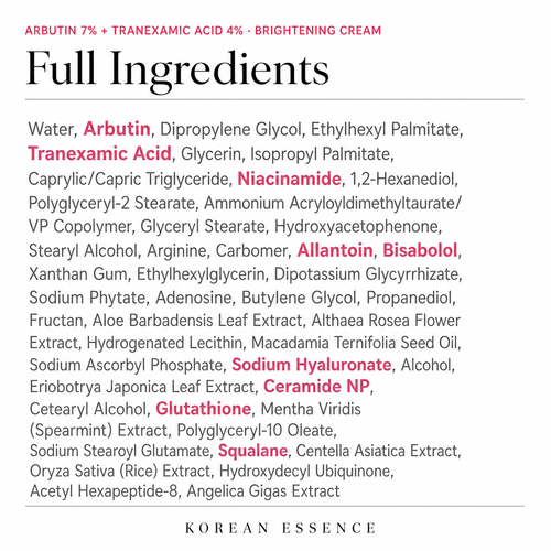 Arbutin 7% Brightening Cream