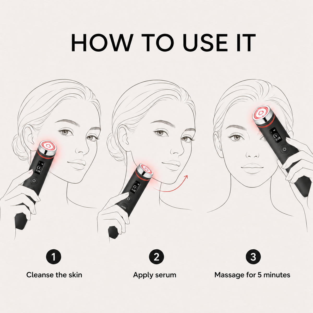 Essence Lift Pro — 6-in-1 LED & microcurrent device — image 07