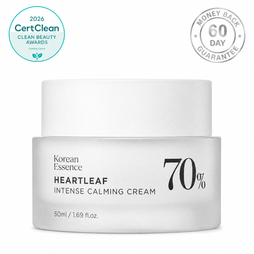 Heartleaf 70% Intense Calming Cream, calmer skin and a stronger barrier