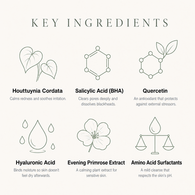 Heartleaf Deep Cleansing Foam with Salicylic Acid — image 02