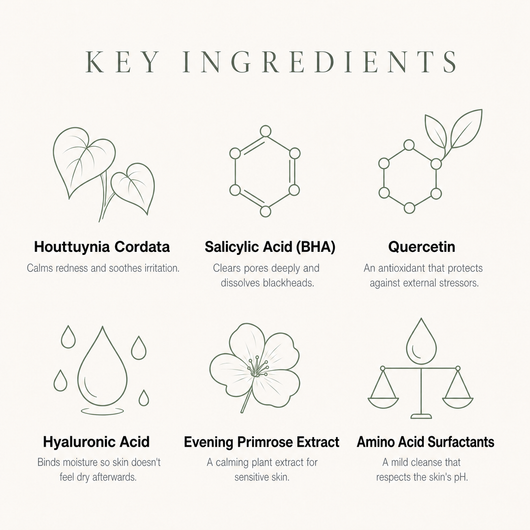Heartleaf Deep Cleansing Foam with Salicylic Acid — image 02