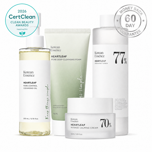 Heartleaf Complete Skincare Routine, 4 steps to calmer skin — image 01