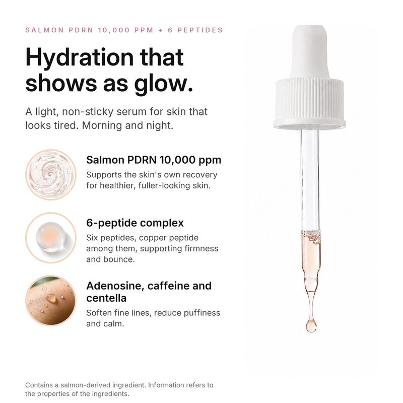 Salmon PDRN Peptide Serum, key ingredients