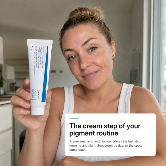 TXA Dark Spot Cream, lifestyle